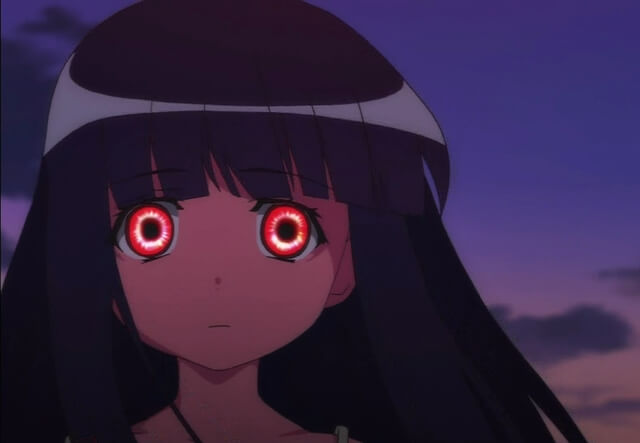 梨花と沙都子の赤眼の秘密 ひぐらしのなく頃に業 考察 羽入とフェザリーヌの謎