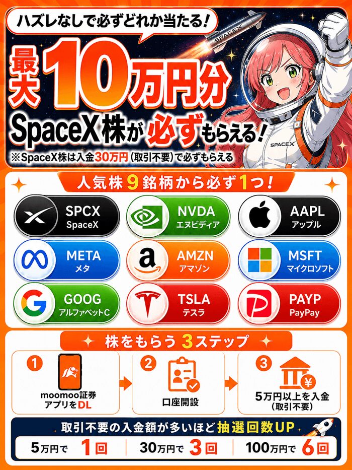 moomoo証券スペースX
