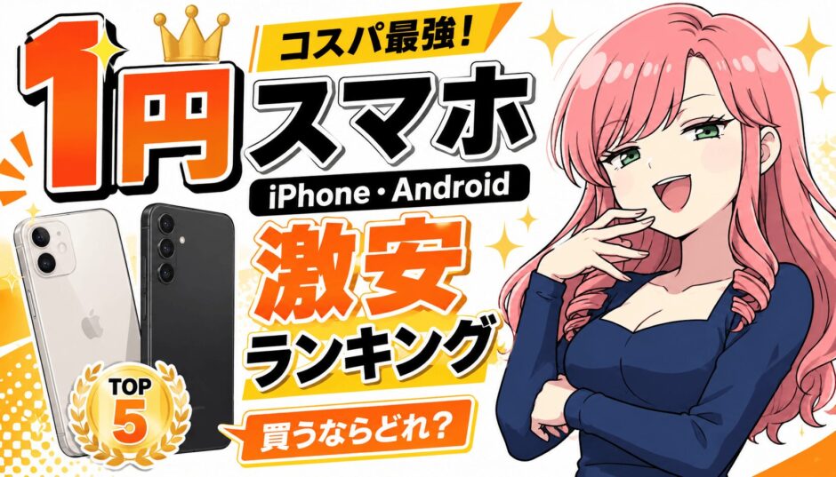 1円スマホのサムネ