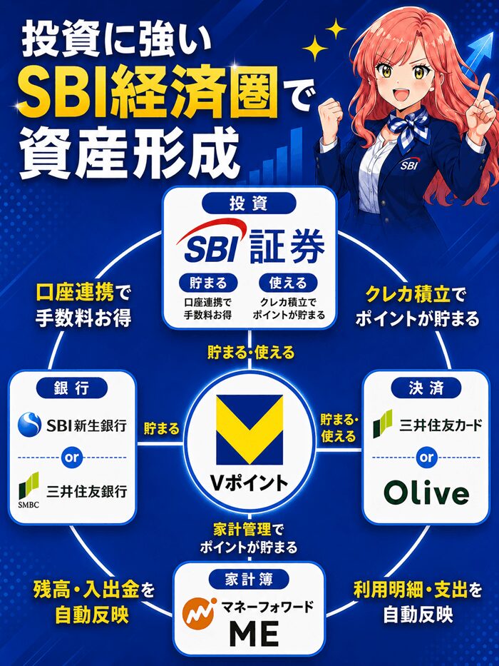 SBI証券中心の経済圏