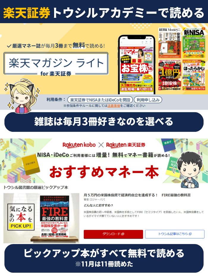 楽天証券マネー雑誌