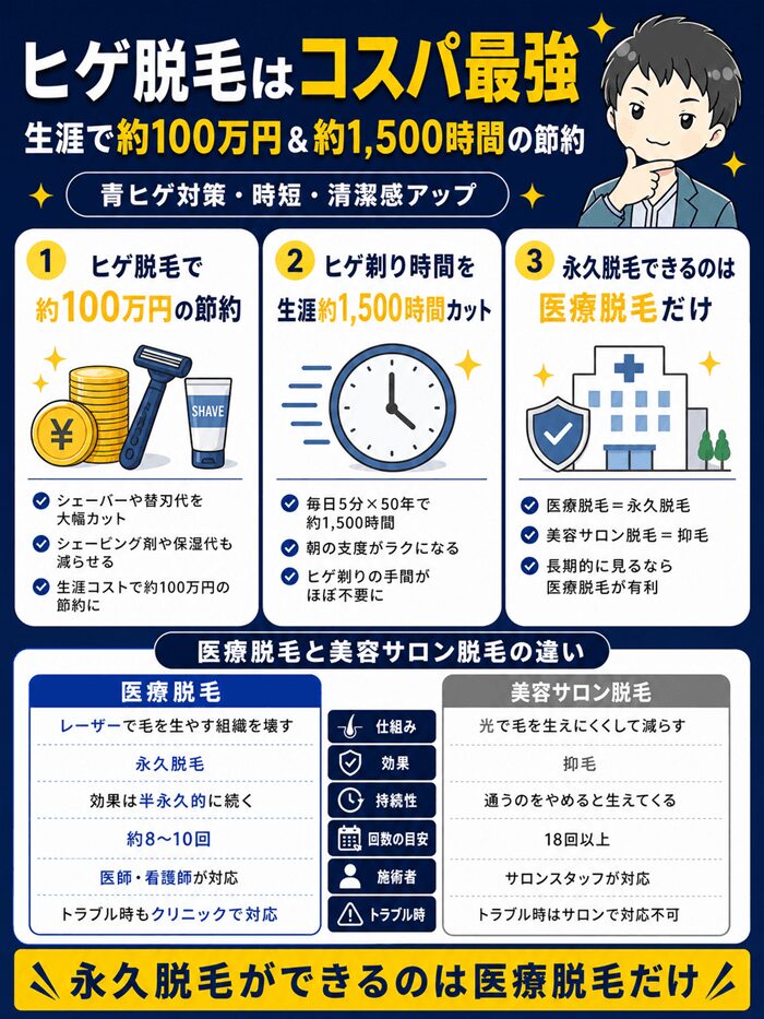 ヒゲ脱毛