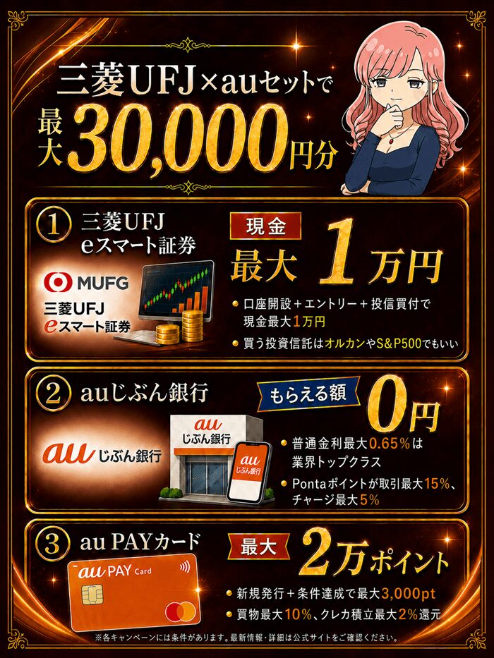 auセット6月