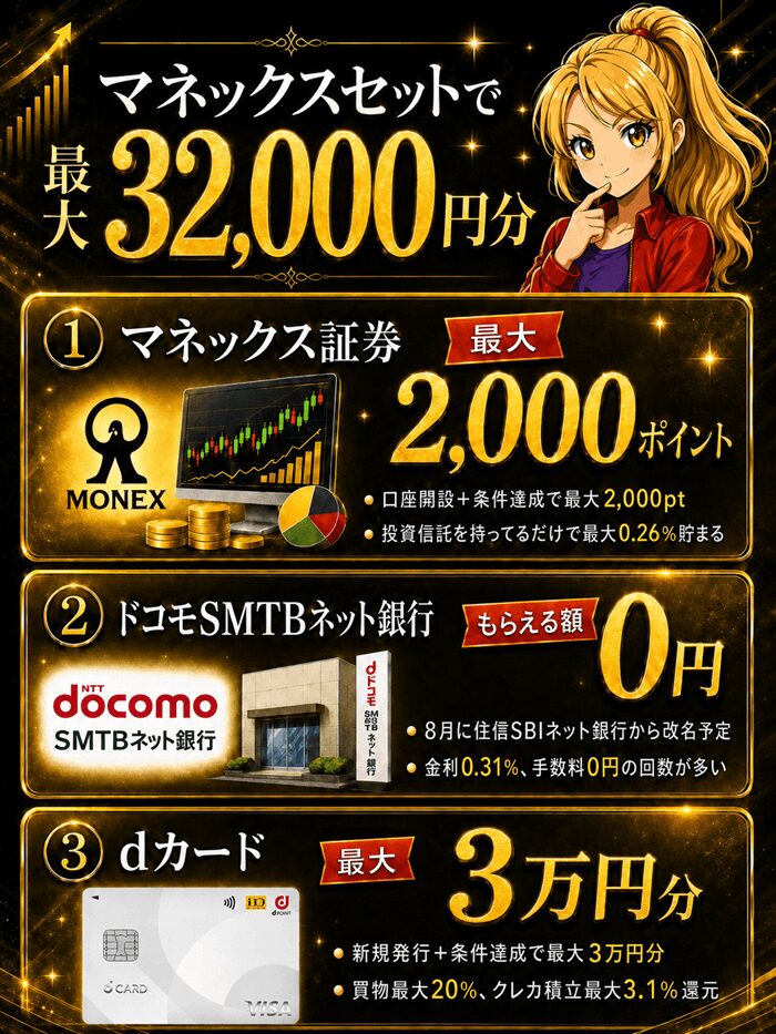 マネックスセット