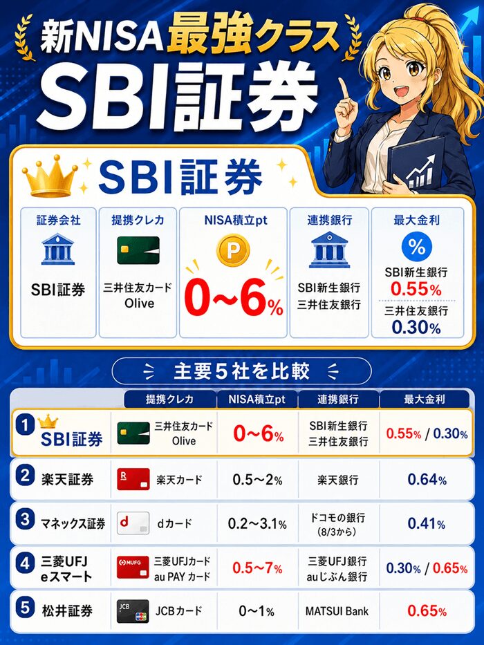 SBI証券の比較