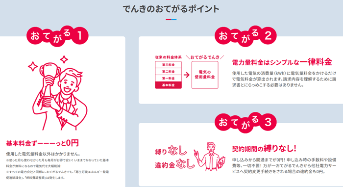 おてがるでんき