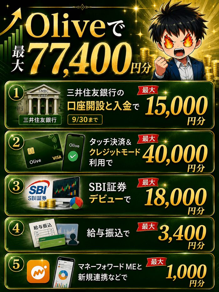 Oliveオリーブセット