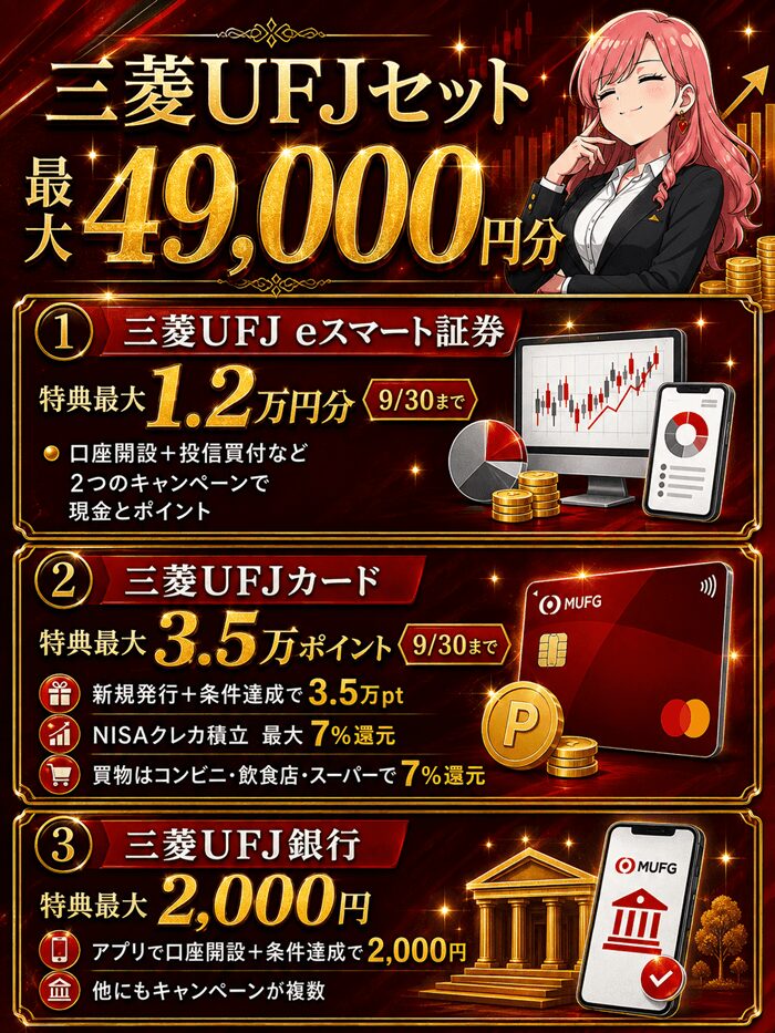 三菱UFJセット2