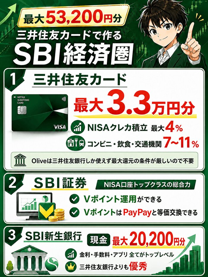 三井住友カードSBIセット8月版