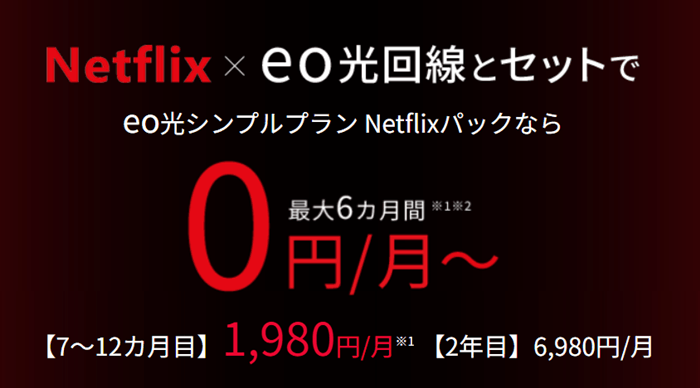 ネトフリeo光