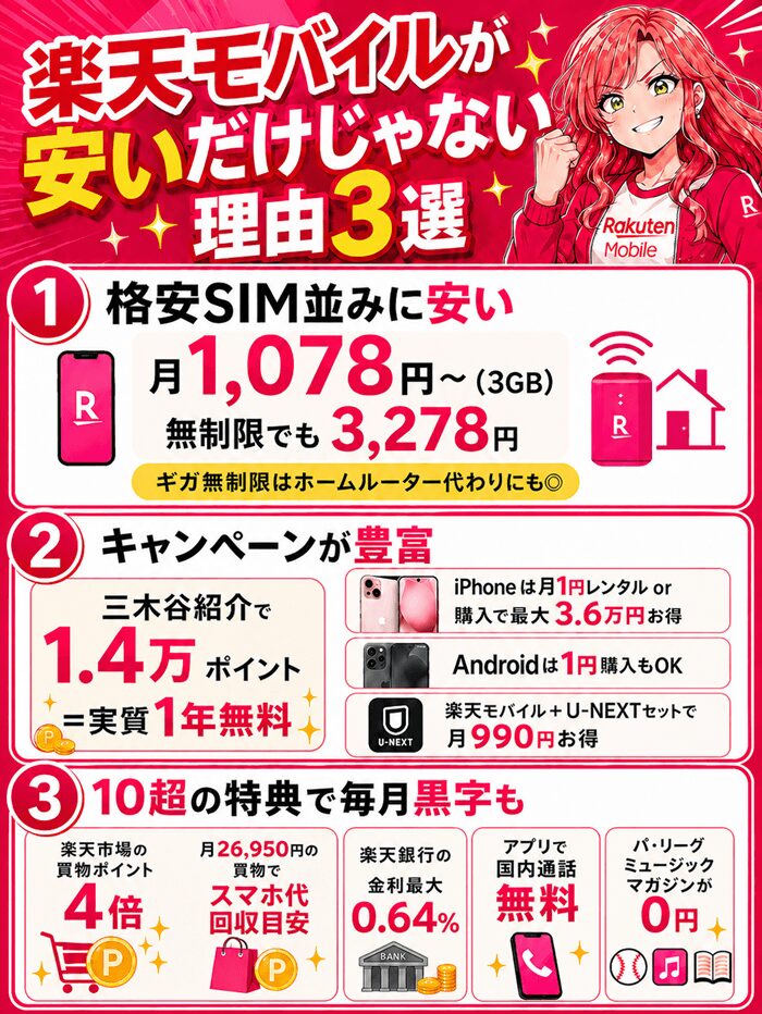 楽天モバイル修正版