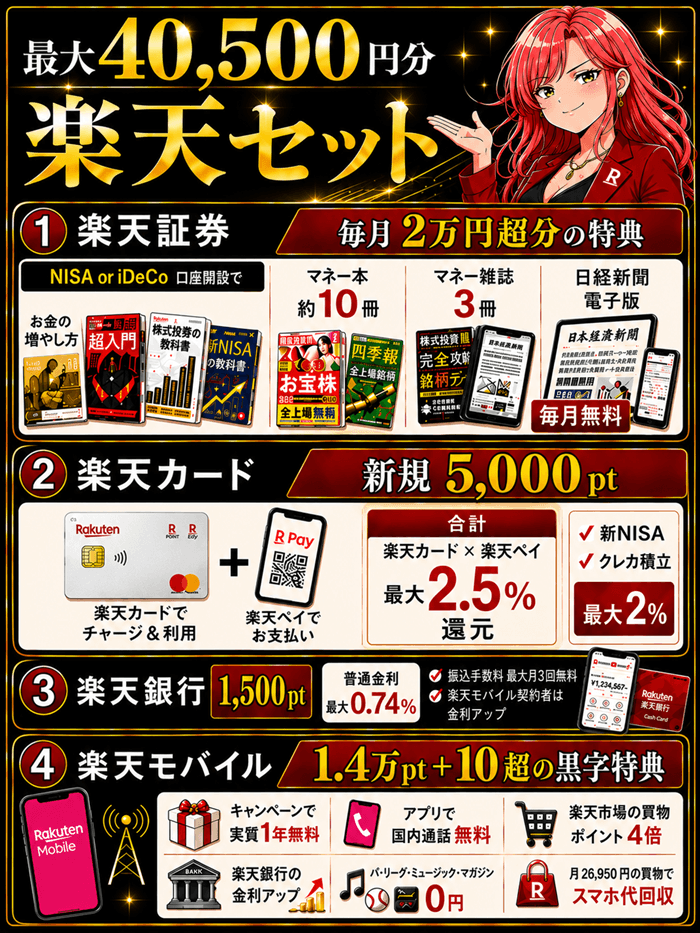 楽天セット9月版