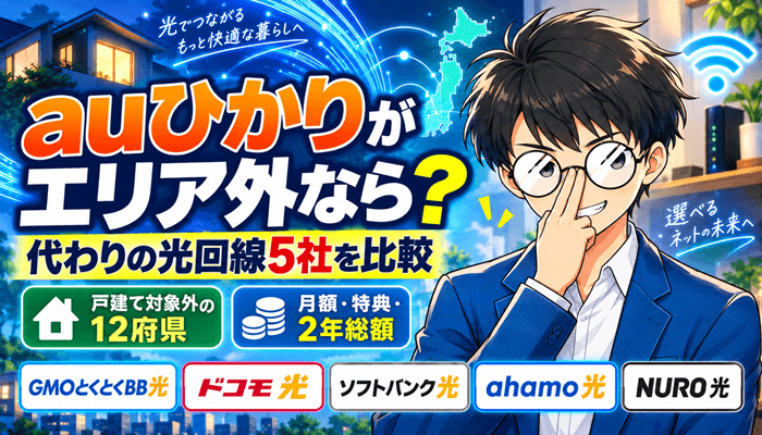 auひかりがエリア外だったらどうするサムネ