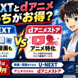 U-NEXTとdアニメストアはどっちサムネ