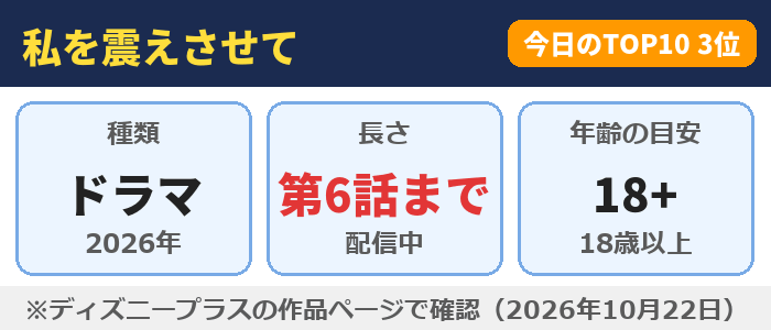 私を震えさせて(第6話まで配信中・年齢の目安18+)