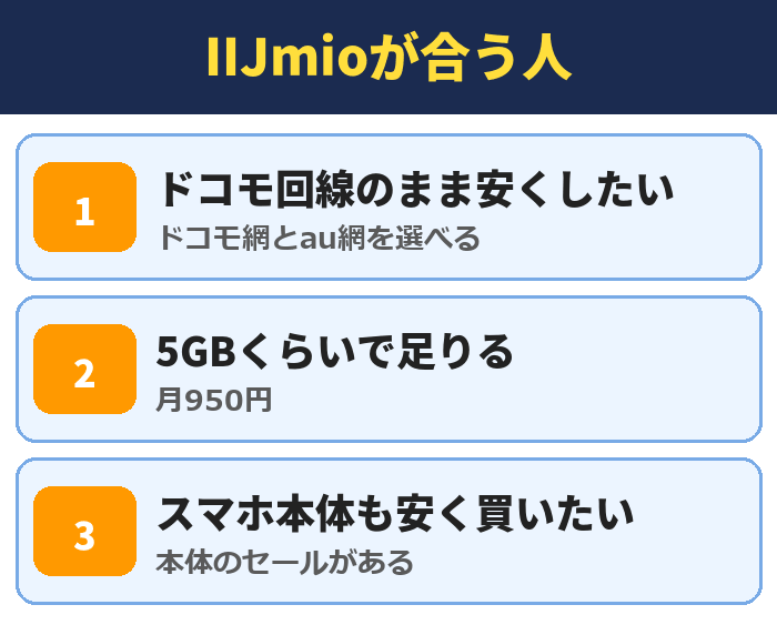 IIJmioが合う人