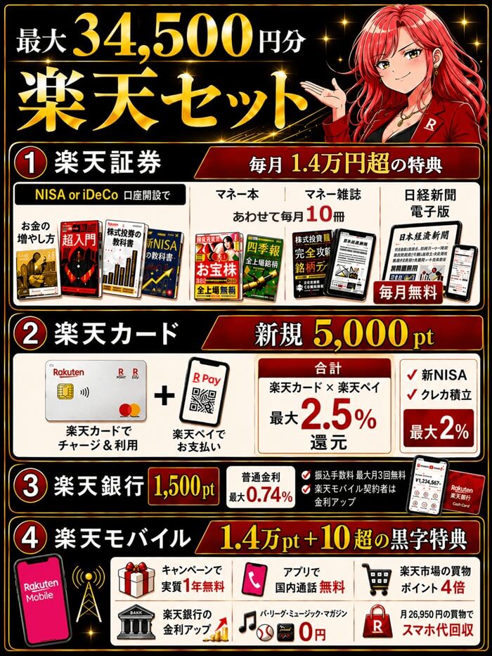 楽天セット9月版