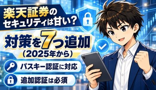 楽天証券のセキュリティは甘い？｜7つの不正アクセス＆ログイン対策
